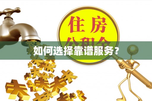 吉水如何选择靠谱服务？