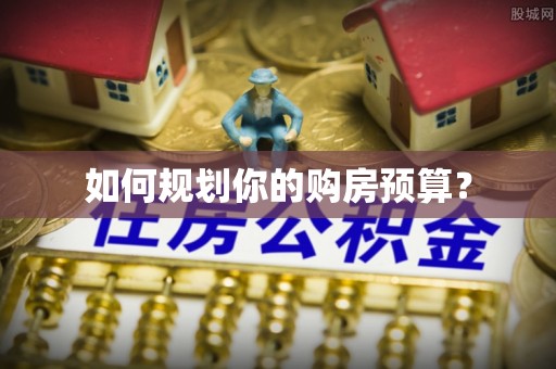 吉水如何规划你的购房预算？