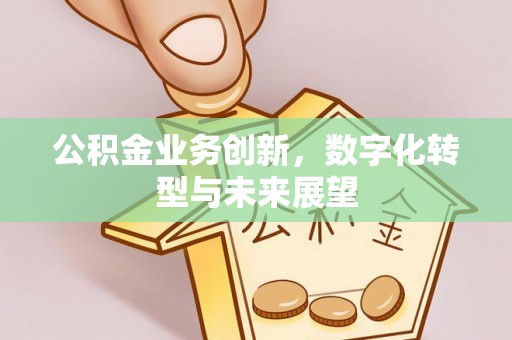 吉水公积金业务创新，数字化转型与未来展望