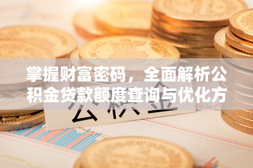 吉水掌握财富密码，全面解析公积金贷款额度查询与优化方案
